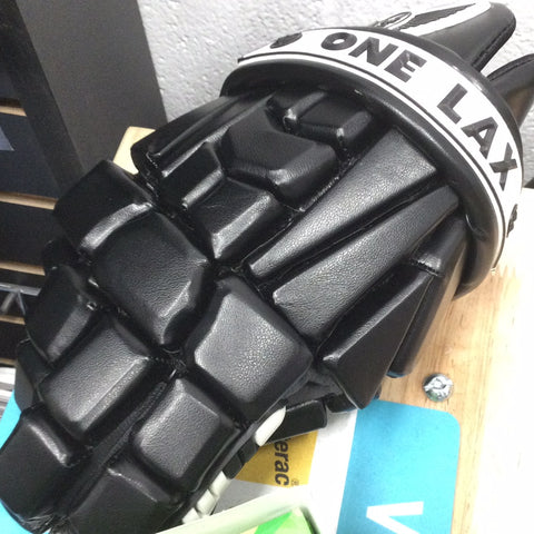 Black One Lax Lacrosse Gloves